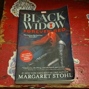 Marvel Black Widow Forever Red Book